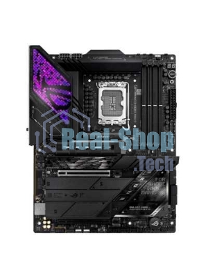 Материнская плата ASUS ROG STRIX Z890-E GAMING WIFI, LGA 1851, Intel Z890, 4xDDR5, 4xSATA, 7xM.2, 1xPCIe 5.0 x16, 1xPCIe 4.0 x16, 1xHDMI, 1xDP, 2xUSB-C Thunderbolt 4, 7xUSB-A 3.2 Gen 2, 3xUSB-A 3.2 Gen 1, 2xUSB-C 3.2 Gen 2x2, 1x 5Gb LAN, 2x3.5 мм, 7.1, ATX