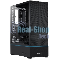 Компьютерный корпус MidiTower Lian Li SUP 01 черный RGb (ATX, без БП, ARGb, 2xUSB3.2 Type-A + USB3.2 Type-C) (G99.SUP01X.00)