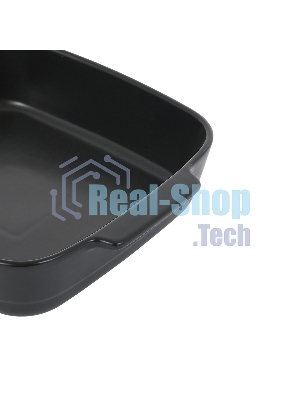 Форма для запекания MATTE BLACK квадратная 29,5x25,5x6,9см, жаропрочная керамика