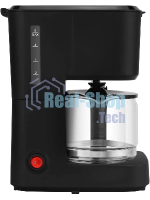 Кофеварка капельная Vitek VT-8386 черный, исп. кофе - молотый, 0,75 л, 630 Вт
