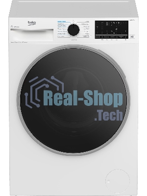 Стирально-сушильная машина Beko B3DFR57H23W белый, загрузка фронтальная 7,5 кг, 1200 об/мин., класс: В