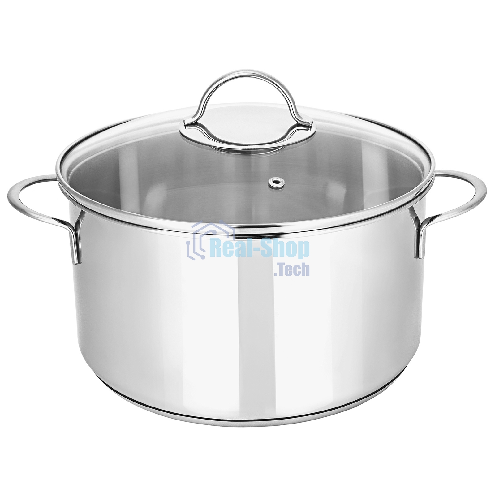 Кастрюля APPETITE SH05193 pretty 1,9 лиз нержавеющей стали 1,9 л, стеклянная крышка с ободком и пароотводом, диаметр 16см