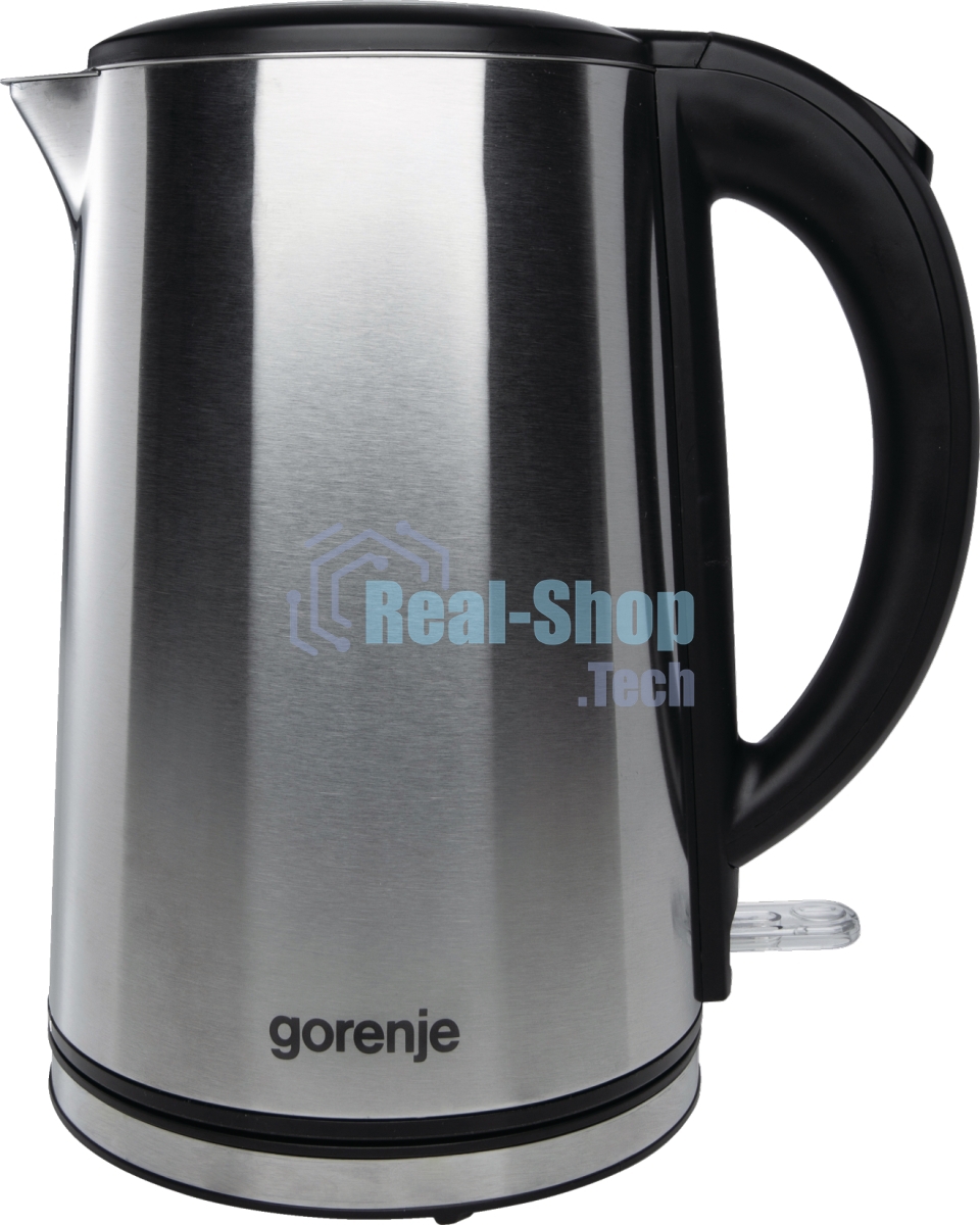 Чайник электрический Gorenje K15DWS 1.5 л, 2200 Вт, нержавеющая сталь (корпус: нержавеющая сталь)