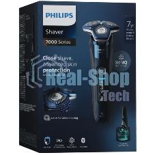 Электробритва роторная Philips S7885/50 реж.эл.:3 питан.:аккум. синий
