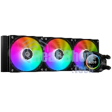 Система жидкостного охлаждения для процессора ID-COOLING SL360 XE черный 120мм алюминий+медь 1800rpm 30db 4-pin 350W