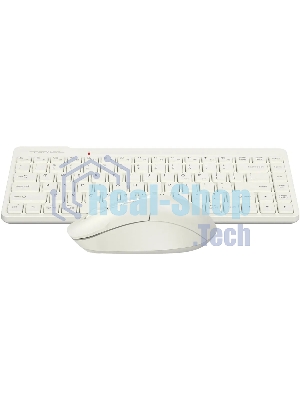 Комплект клавиатура+мышь A4Tech FStyler FG2200 Air2 беспроводной, USB, 1200 DPI, бежевый