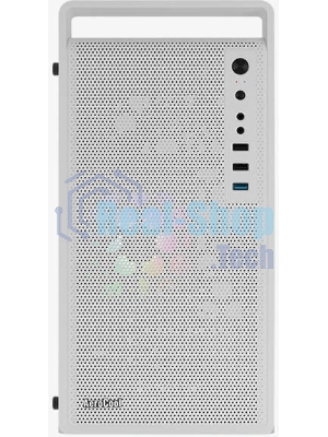 Корпус mATX AeroCool CS-109-G-WT-v1 4711099472383 белый, без БП, USB 3.0, 2*USB 2.0, HD Audio