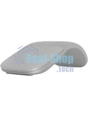 Мышь беспроводная Microsoft Surface Arc Mouse серый, 1000 dpi, Bluetooth, кнопки - 2