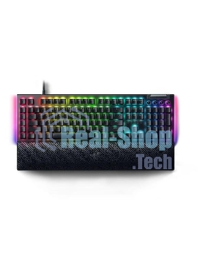 Клавиатура проводная игровая Razer BlackWidow V4 (Yellow Switch) - Russian Layout