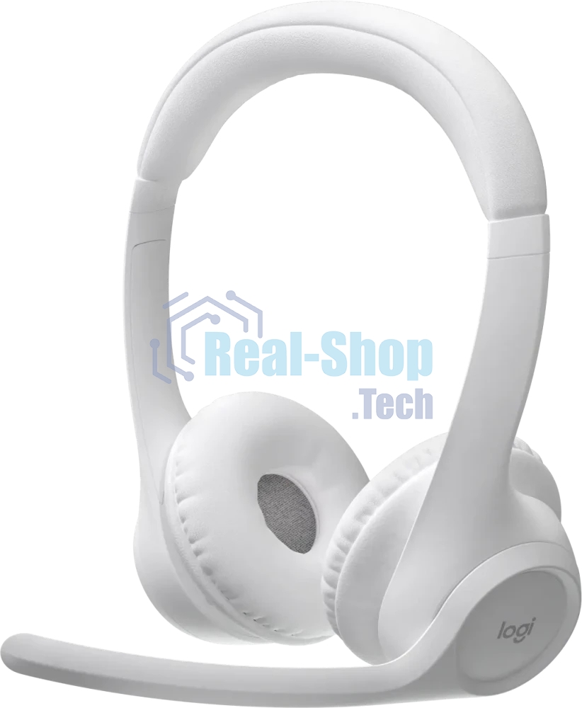 Гарнитура Logitech Zone 300 белый, беспроводная, Bluetooth, до 16 ч