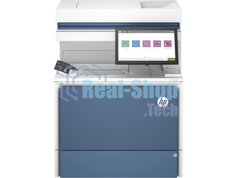 МФУ лазерное HP Color LaserJet Enterprise Flow MFP 6800zf (6QN36A), А4, цветной, печ. 55 стр/мин., скан. до 95 стр/мин., 1200x1200 dpi (печать) 600x600 dpi (скан.), USB, Ethernet