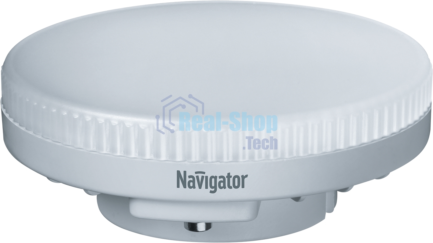 Лампа светодиодная Navigator NLL-GX53-8-230-2.7K 8 Вт таблетка 2700К теплый белый GX53 600 лм 220-240В