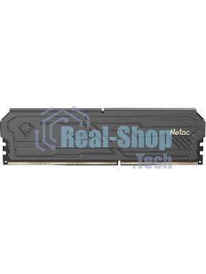 Оперативная память Netac Shadow III, DDR4, 16GB (1x16GB), 3200 MHz, CL16, с радиатором