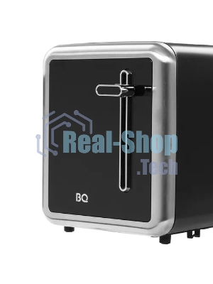 Тостер BQ T4002, 850 Вт, 7 степеней поджаривания, стальной/черный