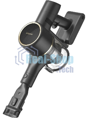 Пылесос вертикальный Dreame R10 Pro Aqua черный, питание от аккумулятора, 150 Вт, уборка сухая/влажная, пылесборник 0.6 л