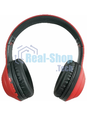 Беспроводные/проводные наушники Hoco W30 FUN MOVE красный, накладные, Bluetooth + проводной, до 8 ч.