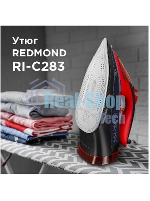Утюг Redmond RI-C283 2400 Вт красный/черный