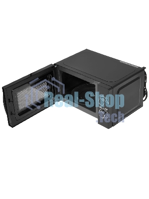 Микроволновая печь Hyundai HYM-M2063 черный, 20 л, 700 Вт, переключатели - поворотный механизм