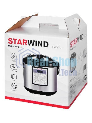 Мультиварка Starwind SMC4201 5л 700Вт серебристый/черный