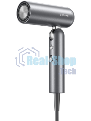 Фен Dreame Pocket High-speed AHD51 серый космос, 1300 Вт, компактный, ионизация