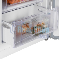 Морозильная камера Nordfrost DF 261 SAP, серебристый, 111л, 3 ящика