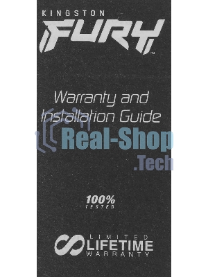 Оперативная память Kingston Fury Beast, DDR5, 64GB (2x32GB), 5600MHz, CL40, DIMM, радиатор, черный