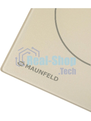 Индукционная варочная панель Maunfeld EVI.453-BG, конфорок: 3 шт., стеклокерамика, независимая, бежевый
