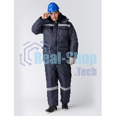 Костюм зимний Мастер NEW (Оксфорд) полукомбинезон, темно-синий 52-54 170-176 Костюм зимний Мастер NEW (Оксфорд) полукомбинезон, темно-синий 52-54 170-176