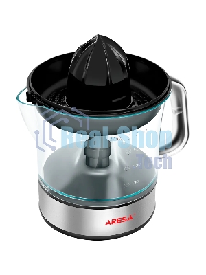 Соковыжималка ARESA AR-2503 серый, цитрусовая, 40 Вт, 700 мл, механическое