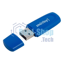 Флешка USB Smartbuy Scout Blue (SB064Gb2SCB), 64Gb, USB 2.0, R/W 15/8, синий