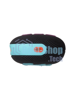 Колонка портативная JBL Clip 5 черный/оранжевый 7W Mono BT 10м 1400mAh