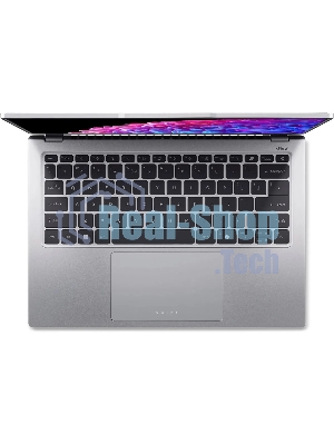 Ноутбук Acer Swift Go 14 SFG14-73-70EH серебристый NX.KSGCD.002 Core Ultra 7 155H 16Gb SSD 1Tb Intel Arc 14
