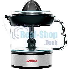 Соковыжималка ARESA AR-2503 серый, цитрусовая, 40 Вт, 700 мл, механическое