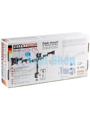Кронштейн для мониторов Arm Media LCD-T15 черный 15