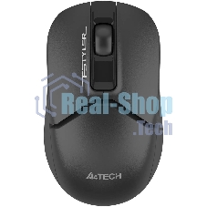 Мышь беспроводная A4Tech Fstyler FG12 черный, 1200 dpi, радиоканал, USB, кнопки - 3