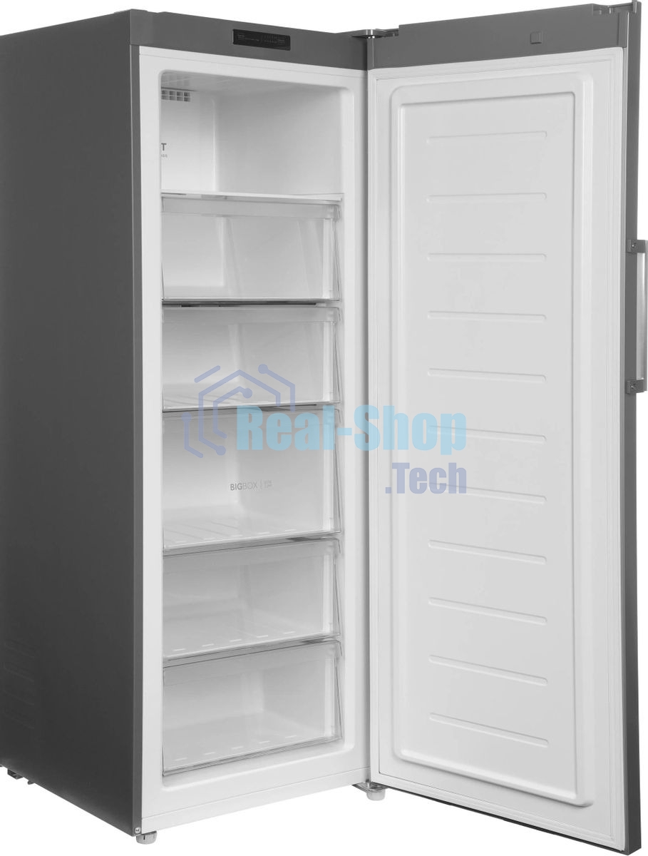 Морозильная камера Haier HF-284SG, серебристый, 255л, 5 ящиков