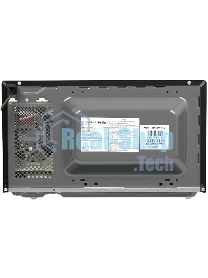 Микроволновая печь Haier HMB-DM208BA черный/серебристый, 20 л, 800 Вт, переключатели - кнопки, поворотный механизм