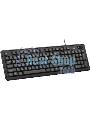 Клавиатура проводная Oklick K175 черный USB Multimedia