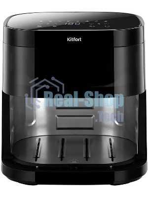 Аэрогриль Kitfort КТ-2291 1700 Вт красный/черный