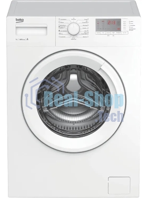 Стиральная машина Beko WRS5512BWW белый, загрузка фронтальная 5 кг, 1000 об/мин, класс A