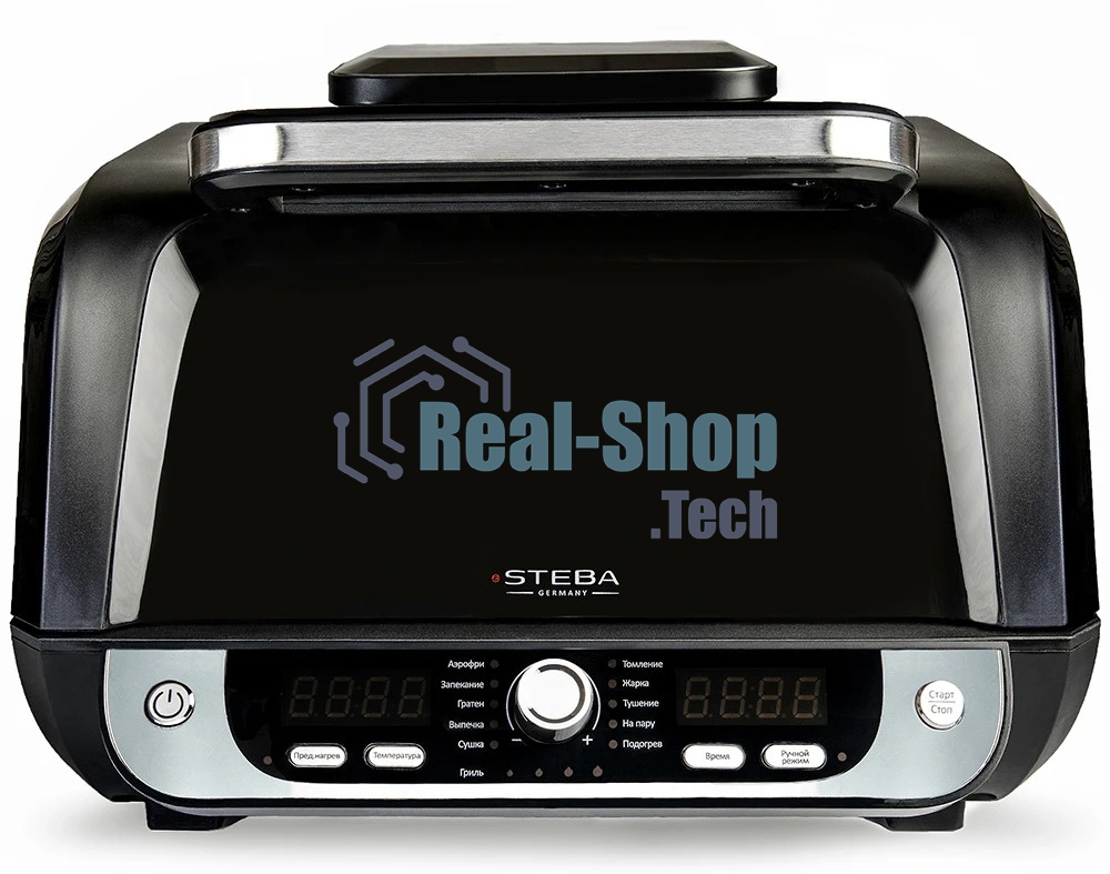 Аэрогриль Steba AG 6000 AirChef черный, 1750 Вт, 10.1 л, кнопки, 11 программ
