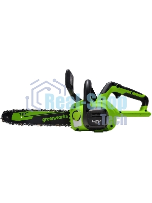 Цепная пила аккумуляторная GreenWorks G40CS30II, 40V, 30 см, без АКБ и ЗУ (2007807)