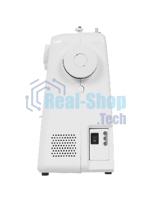Швейная машина Janome MX 77 белый, электромеханическая, вертикальный качающийся, 15 операций, петля полуавтомат