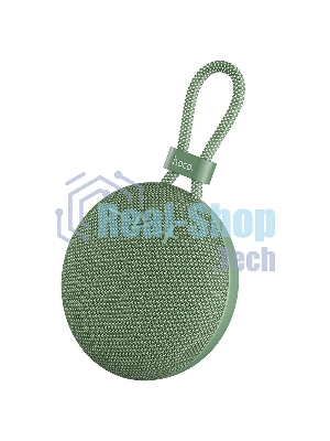Портативная колонка круглая HOCO BS60 зеленый