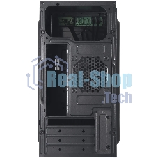 Компьютерный корпус KingPrice KPCC-MN209 черный без БП mATX 1x80мм 2x120мм 2xUSB 2.0 audio