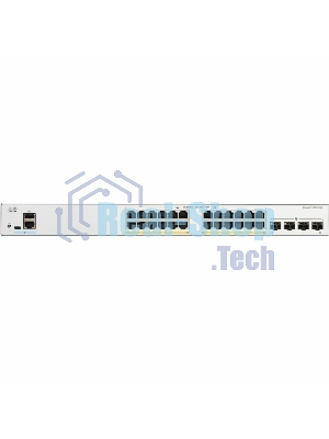 Коммутатор Cisco Catalyst C1200-24P-4G, 24×1 Гбит/с + 4×1 Гбит/с SFP+