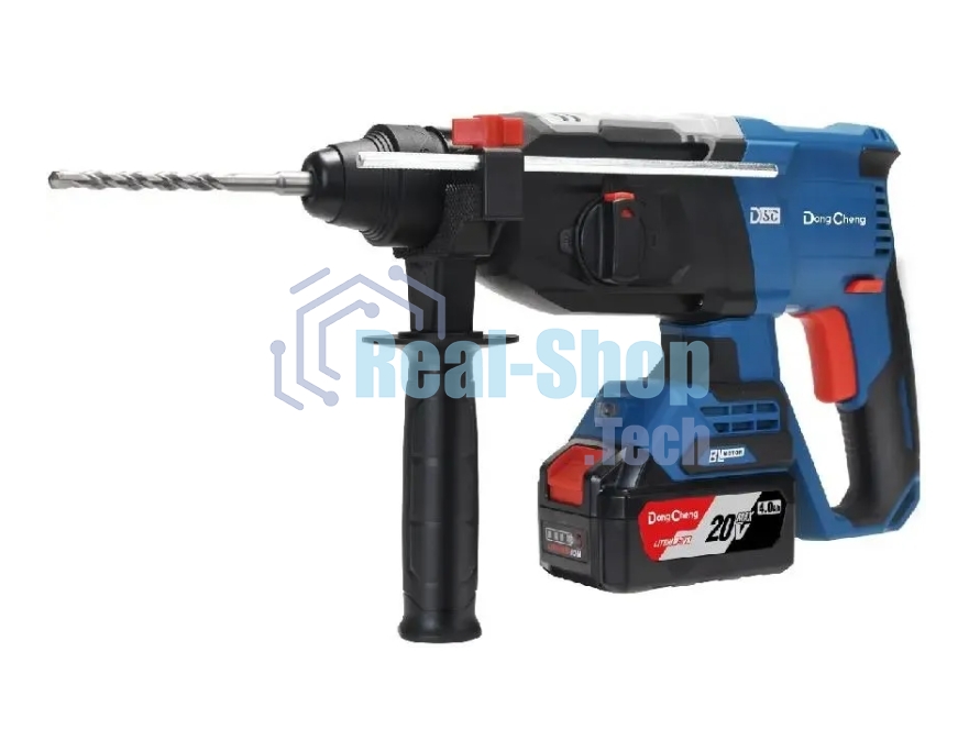 Перфоратор DongCheng DCZC02-26, SDS-plus, 20 В, 3,1 Дж, от аккумулятора