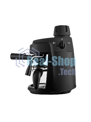 Кофемашина рожковая Maunfeld MF-733BK черный, исп. кофе - молотый, 0.24 л, 870 Вт, 4 бар