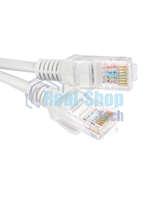 Патч-корд CCA light UTP Гарнизон PC-UTP-5e-2 cat.5e, 2м, литой, многожильный серый