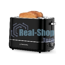 Тостер BRAYER 2118BR черный, 930 Вт, 2 слота Тостер BRAYER 2118BR черный, 930 Вт, 2 слота